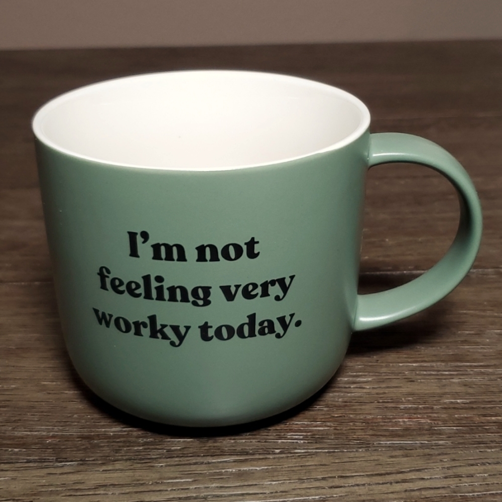 Green Motivational Mug